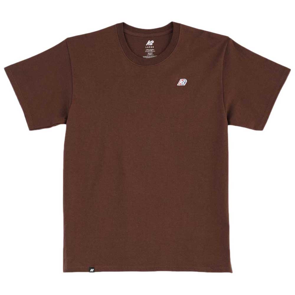 K2 Embroidery Short Sleeve T-shirt Braun XL Mann K2 Embroidery Short Sleeve T-shirt Braun XL Mann von K2
