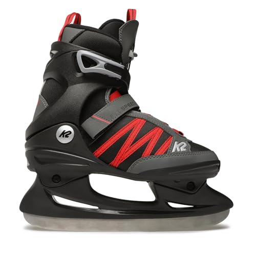 K2 Herren Speed Ice Pro Eishockey, Black-Red, 40.5 von K2