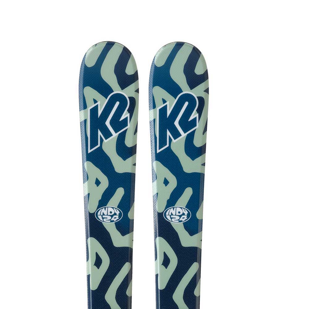 K2 Indy+fdt 4.5 Junior Alpine Skis Pack Blau 112 K2 Indy+fdt 4.5 Junior Alpine Skis Pack Blau 112 von K2
