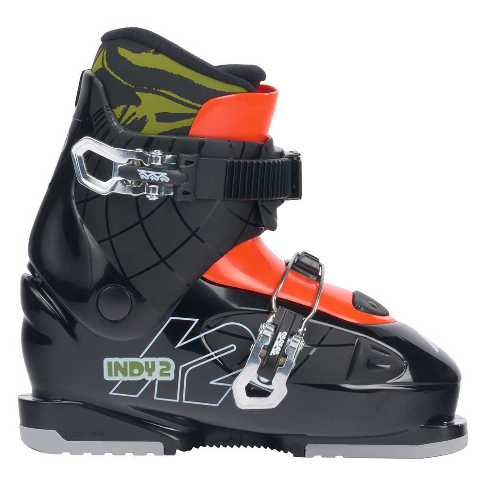K2 Indy 2 Junior Alpine Ski Boots Orange 22.5 von K2