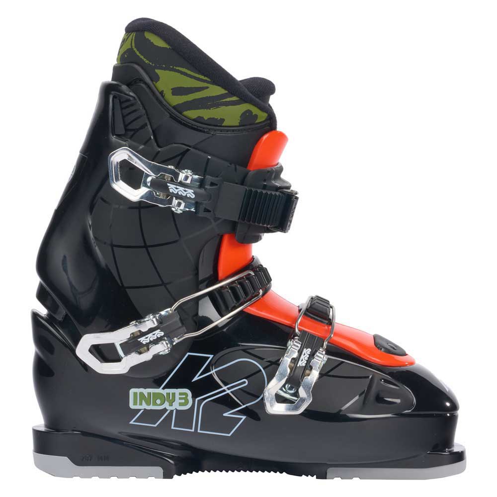 K2 Indy 3 Junior Alpine Ski Boots Schwarz 23.5 von K2