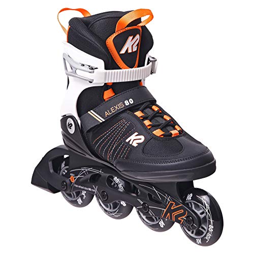 K2 Skates Damen Inline Skates ALEXIS 80, black - orange, 30E0874.1.1.080 von K2