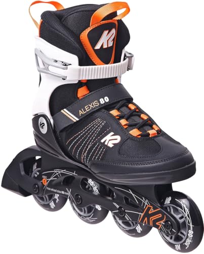 K2 Skates Damen Inline Skates Alexis 80, Black - orange, 30E0874.1.1.080 K2 Skates Damen Inline Skates Alexis 80, Black - orange, 30E0874.1.1.080 von K2