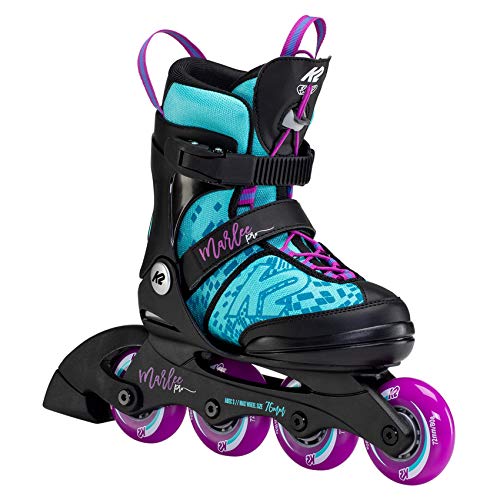 K2 Skates Mädchen Inline Skates MARLEE PRO, light blue - purple, 30F0225.1.1.L von K2