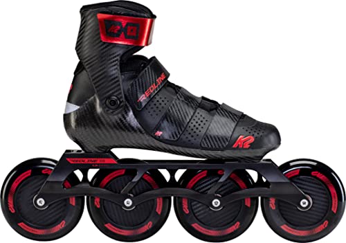 K2 Skates Unisex Inline Skates REDLINE 110, black - red, 30F0195.1.1.100 von K2