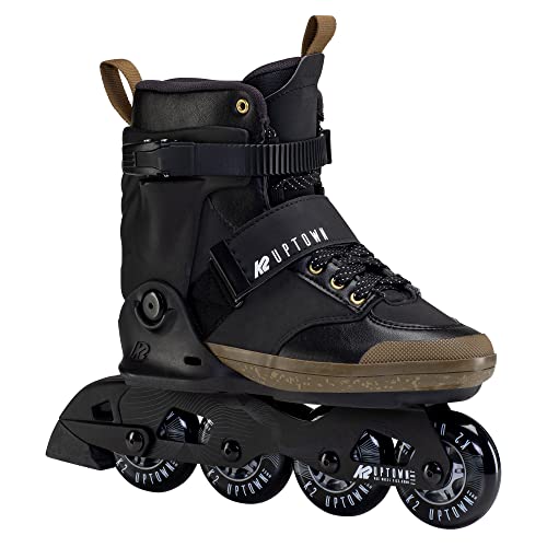 K2 Skates Unisex Inline Skates UPTOWN, black - gold, 30F0181.1.1.080 von K2