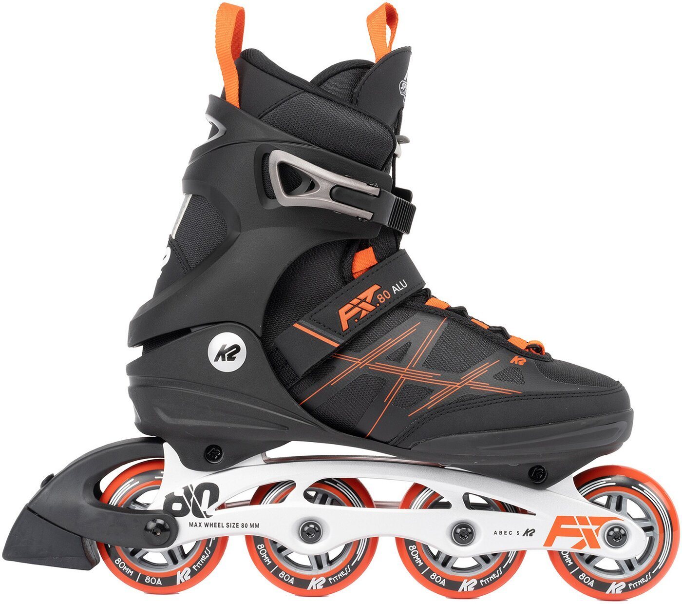 K2 Inlineskates F.I.T. 80 ALU black_red K2 Inlineskates F.I.T. 80 ALU black_red von K2