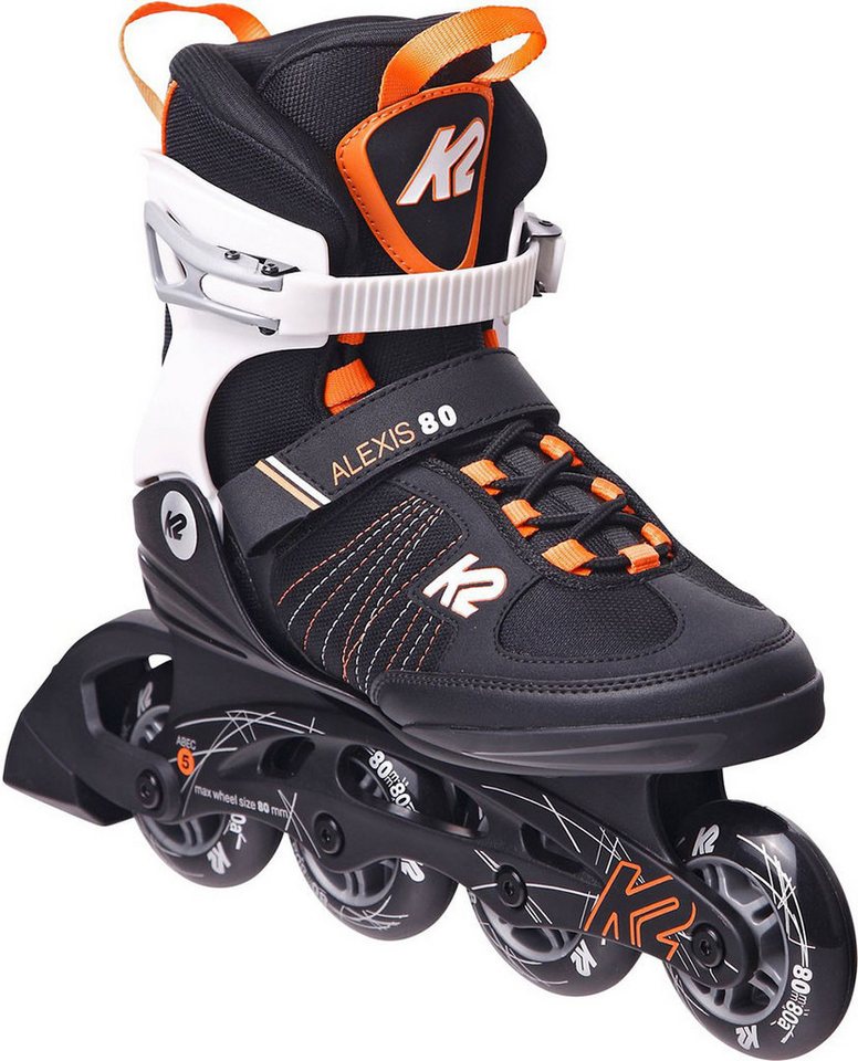 K2 Inlineskates K2 ALEXIS 80 Inline Skate black/coral K2 Inlineskates K2 ALEXIS 80 Inline Skate black/coral von K2