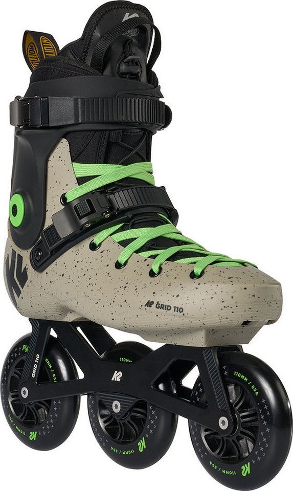K2 Inlineskates K2 GRID 110 Inline Skate khaki/green K2 Inlineskates K2 GRID 110 Inline Skate khaki/green von K2