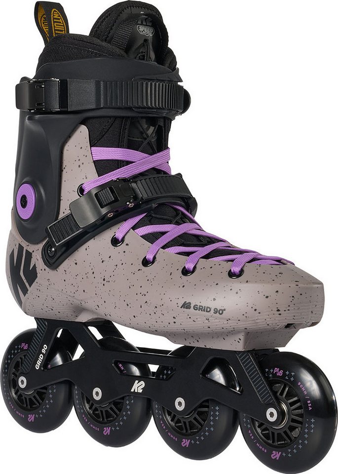 K2 Inlineskates K2 GRID 90 Inline Skate grey/purple K2 Inlineskates K2 GRID 90 Inline Skate grey/purple von K2