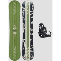 K2 Kandi + YOU+H Black M 2025 Kids Snowboard-Set design K2 Kandi + YOU+H Black M 2025 Kids Snowboard-Set design von K2