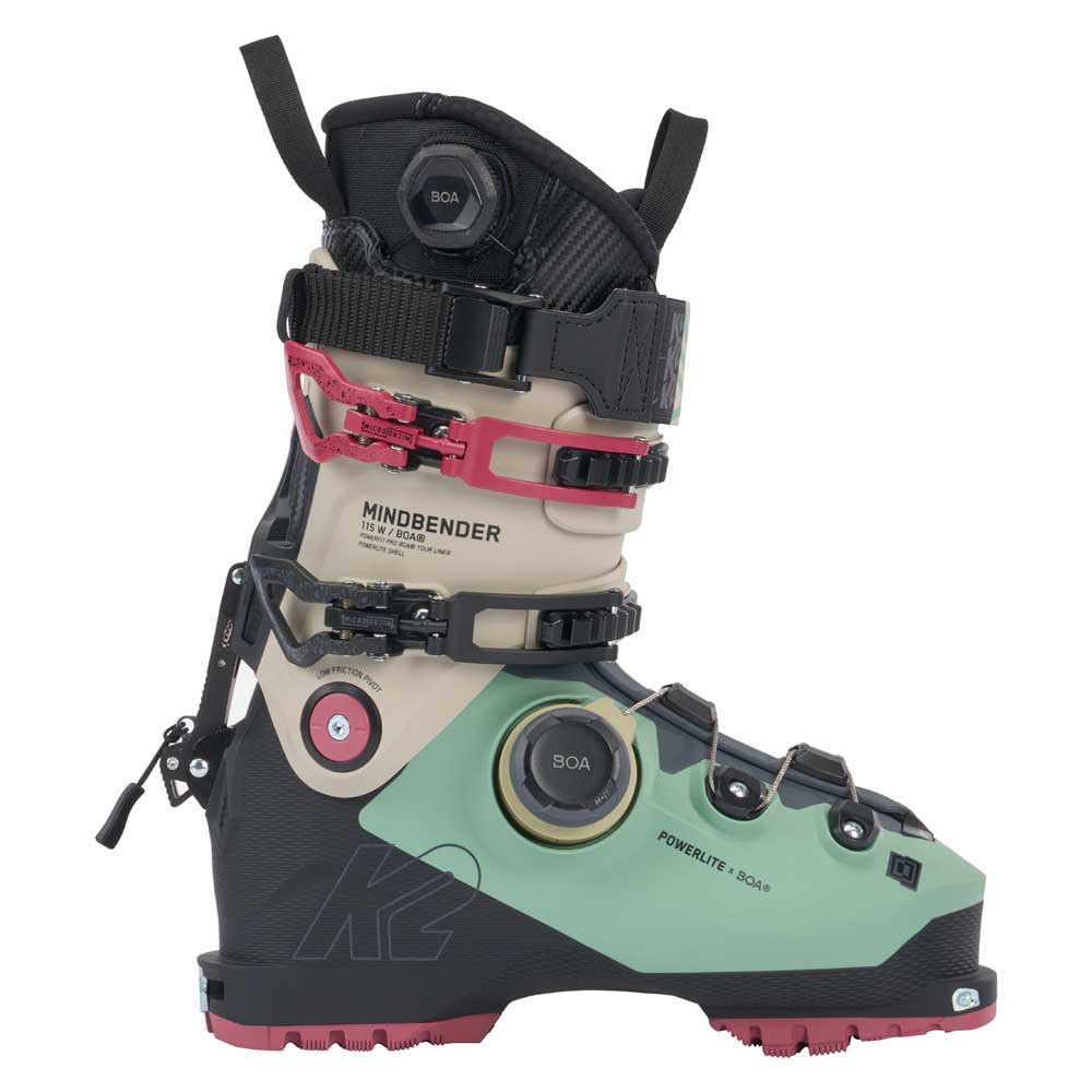 K2 Mindbender 115 Boa Woman Touring Ski Boots Grün 24.5 von K2