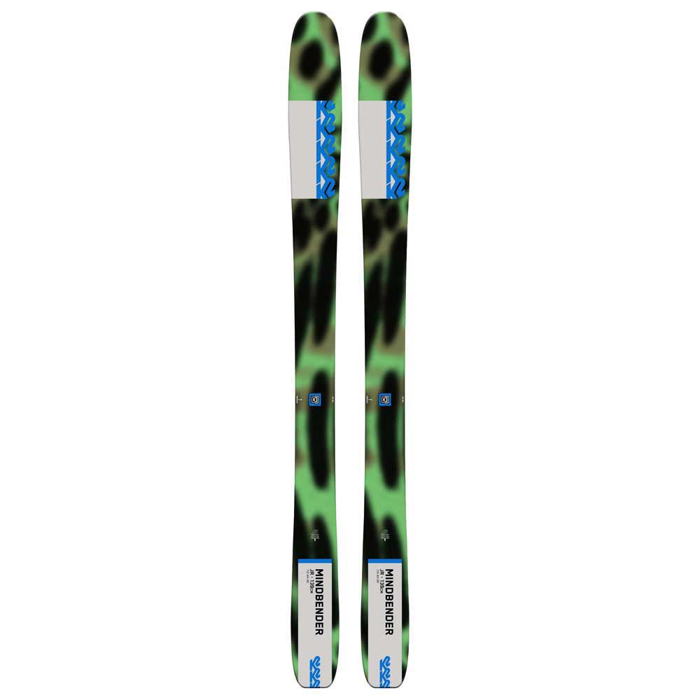 K2 Mindbender Jr+fdt 4.5 S Plate Youth Alpine Skis Pack Grün 119 von K2