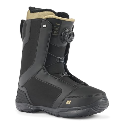 K2 Snowboard Boot Rosko 2025 Schwarz, 43.5 - Männer, Erwachsene (Unisex), Snowboardstiefel, BOA und Intuition Technologie, Flex Zone Obermaterial, Internal J-Bars für Knöchelunterstützung K2 Snowboard Boot Rosko 2025 Schwarz, 43.5 - Männer, Erwachsene (Unisex), Snowboardstiefel, BOA und Intuition Technologie, Flex Zone Obermaterial, Internal J-Bars für Knöchelunterstützung von K2