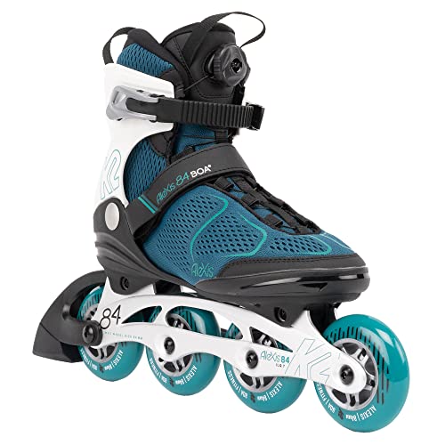 K2 Skates Damen Inline Skates ALEXIS 84 BOA, teal - white, 30G0617.1.1.105 von K2