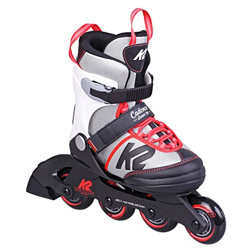 K2 Skates Mädchen Inline Skates Cadence G LTD, Black - Grey - red, 30G0829.1.1.M K2 Skates Mädchen Inline Skates Cadence G LTD, Black - Grey - red, 30G0829.1.1.M von K2