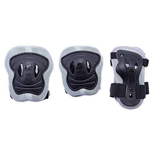 K2 Skate Junior Pad Set, grau_schwarz K2 Skate Junior Pad Set, grau_schwarz von K2