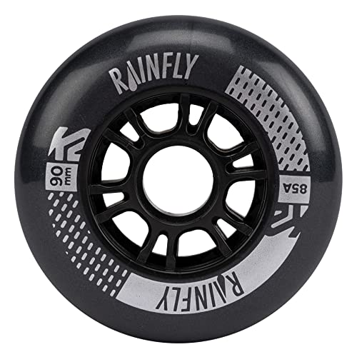K2 Skate RAINFLY 90MM - 4 Pack Unisex – Erwachsenen Inline Skate Rollen — Black — 30G3090 K2 Skate RAINFLY 90MM - 4 Pack Unisex – Erwachsenen Inline Skate Rollen — Black — 30G3090 von K2