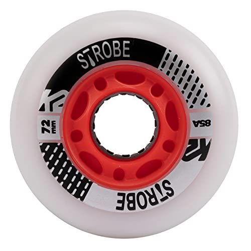 K2 Skate Strobe 72MM - 2 Pack Light Unisex – Erwachsenen Inline Skate Rollen — White — 30G3130 K2 Skate Strobe 72MM - 2 Pack Light Unisex – Erwachsenen Inline Skate Rollen — White — 30G3130 von K2