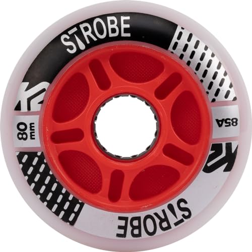 K2 Skate Strobe 80MM - 2 Pack Light Unisex – Erwachsenen Inline Skate Rollen — White — 30G3120 K2 Skate Strobe 80MM - 2 Pack Light Unisex – Erwachsenen Inline Skate Rollen — White — 30G3120 von K2