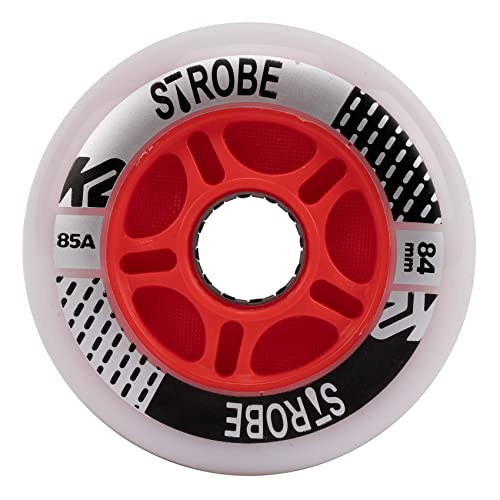 K2 Skate Strobe 84MM - 2 Pack Light Unisex – Erwachsenen Inline Skate Rollen — White — 30G3110 K2 Skate Strobe 84MM - 2 Pack Light Unisex – Erwachsenen Inline Skate Rollen — White — 30G3110 von K2