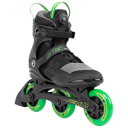 K2 Skates Unisex Inline Skates Trio LT 100, Black - Green, 30G0301.1.1.100 K2 Skates Unisex Inline Skates Trio LT 100, Black - Green, 30G0301.1.1.100 von K2