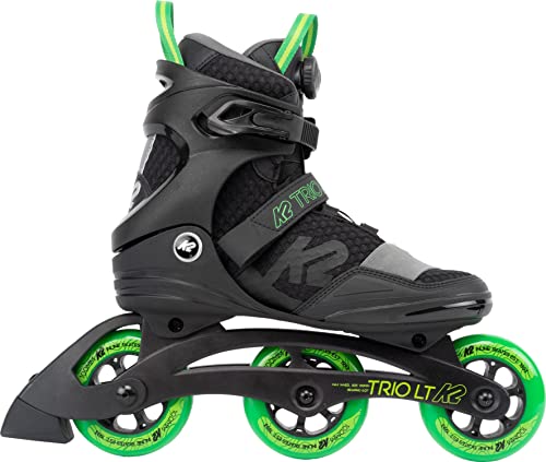 K2 Skates Unisex Inline Skates Trio LT 100, Black - Green, 30G0301.1.1.110 K2 Skates Unisex Inline Skates Trio LT 100, Black - Green, 30G0301.1.1.110 von K2