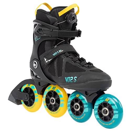 K2 Skates Unisex Inline Skates VO2 S 100 X BOA, black - blue - yellow, 30G0142.1.1.060 von K2