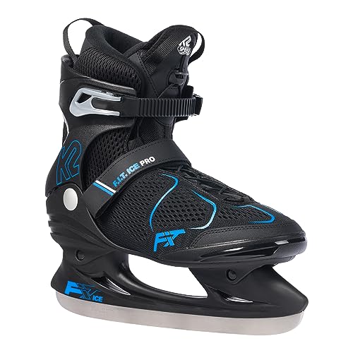 K2 Herren F.I.T. Ice PRO Schlittschuhe, Black-Blue, EU: 38 (UK: 5 / cm: 24 von K2