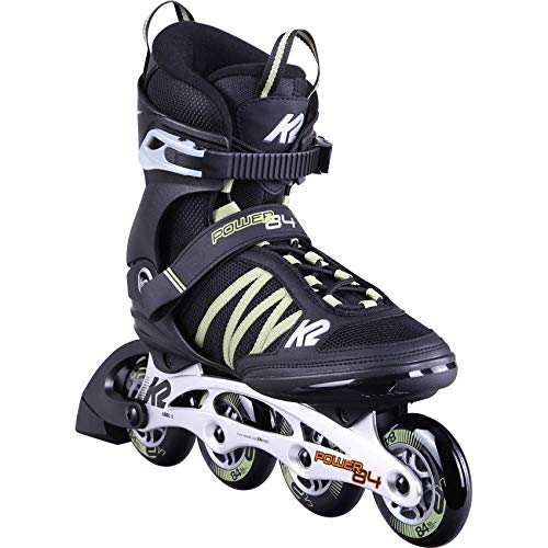 K2 Skates Herren Inline Skates POWER 84, black - sand, 30D0371.1.1.080 von K2