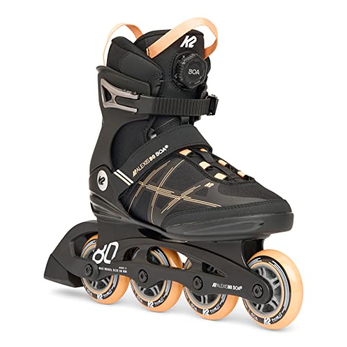 K2 Skates Damen Inline Skates Alexis 80 BOA, Black - Peach, 30H0100.1.1.095 K2 Skates Damen Inline Skates Alexis 80 BOA, Black - Peach, 30H0100.1.1.095 von K2