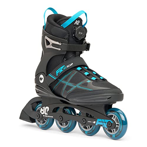 K2 Skates Herren Inline Skates F.I.T. 80 BOA, black - blue, 30H0000.1.1.110 von K2