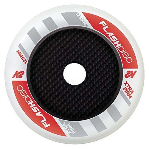 K2 Skates Flash DISC 125 MM 1 Each – White – 30F3018 von K2