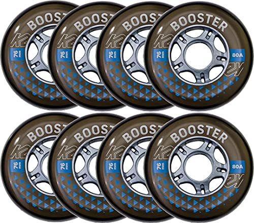 Booster 76MM 80A 8-Wheel Pack W ILQ 5 – Black – 30F3006 Booster 76MM 80A 8-Wheel Pack W ILQ 5 – Black – 30F3006 von K2