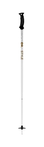 K2 Damen Style Composite Skistock, White, 110 cm von K2