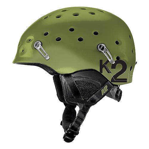 K2 Unisex – Erwachsene Route Helm, Military, L/XL (59-62 cm) von K2