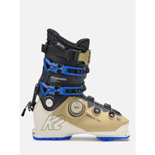 K2 - Skischuhe Mindbender 120 Boa Freeride Herren – Größe 41,5 – Beige von K2