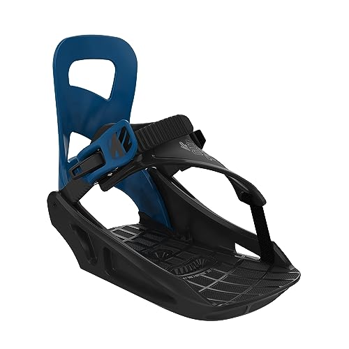 K2 Jungen Mini Turbo Snowboard-Bindung, Blue, S (EU: 33-36 / US: 2-5 / Mondo: 200-230 von K2