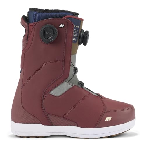 K2 Snowboardstiefel, rote Kontur, für Damen – Größe 39,5 – Rot von K2