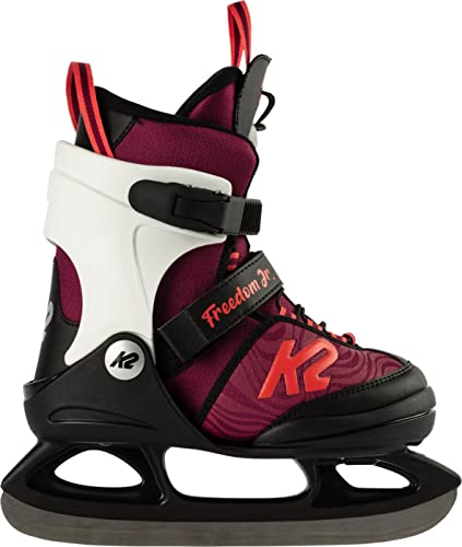 K2 Unisex Jugend Freedom Ice Eishockey, Purple_Coral, 32 K2 Unisex Jugend Freedom Ice Eishockey, Purple_Coral, 32 von K2