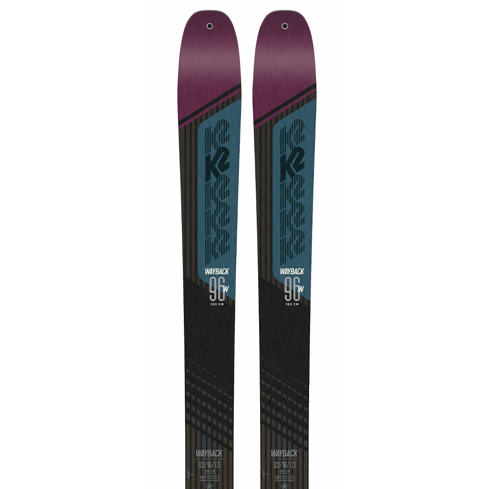 K2 Wayback 96 Woman Touring Skis Lila 163 von K2