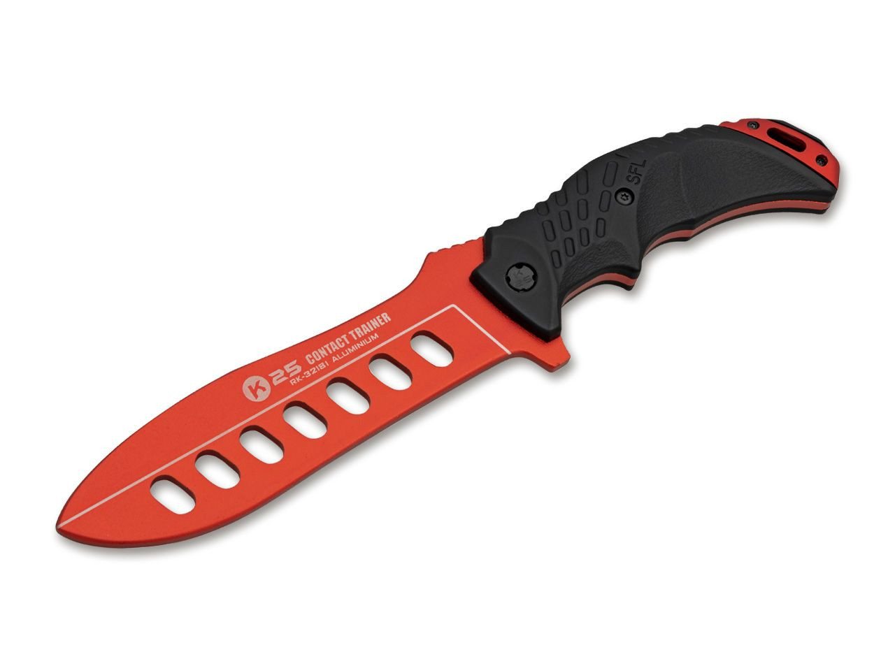 K25 Taschenmesser Fixed Blade Trainer Red Rot Trainingsmesser K25 Taschenmesser Fixed Blade Trainer Red Rot Trainingsmesser von K25