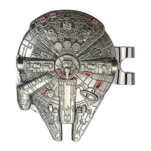 K9King Ultimate Star War Falcon Golfballmarker, Golfball-Marker-Set, Premium-Zubehör für verbesserten Golfspaß und lustige Golf-Geschenke für Männer und Frauen, Golfer K9King Ultimate Star War Falcon Golfballmarker, Golfball-Marker-Set, Premium-Zubehör für verbesserten Golfspaß und lustige Golf-Geschenke für Männer und Frauen, Golfer von K9King