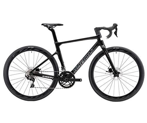 KABON Carbon-Rennrad, leichtes Vollcarbon-Rennrad mit Shimano 105 R7120 24-Gang-Gruppensatz und hydraulischer Scheibenbremse Rennrad für Erwachsene von KABON