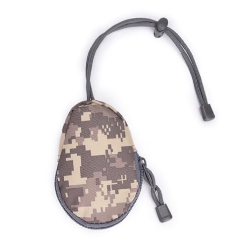 KADSXIYA Outdoor-Schlüsseltasche für Herren, kleine Münztasche, multifunktional, mit Reißverschluss, ACU Camouflage von KADSXIYA