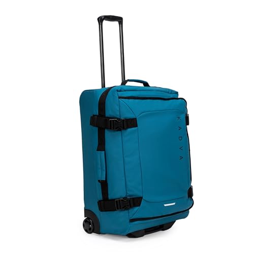 KADVA Lazio Reisekoffer auf Rollen I 74 Liter Kabinengepäck Handgepäck I Soft Shell mit 2 Rädern I Teleskoprahmen I Gewicht 3.3kg I Farbe Schwarz KADVA Lazio Reisekoffer auf Rollen I 74 Liter Kabinengepäck Handgepäck I Soft Shell mit 2 Rädern I Teleskoprahmen I Gewicht 3.3kg I Farbe Schwarz von KADVA