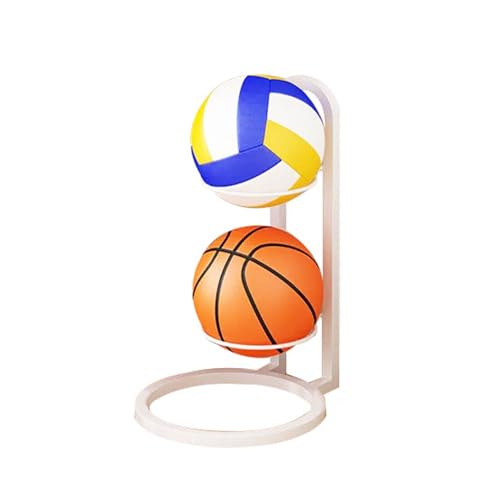 KAHDGSS Rolling Ball Vertikale Display Rack Multilayer Ball Lagerung Stehen Organisatoren Für Volleyball Fußball Basketball Fußball von KAHDGSS