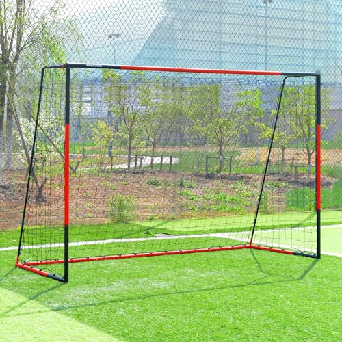 KAIHAOWIN Metall Fußballtor, Fussballtore für Kinder & Erwachsene, Fußballtor Schnelle Montage und langlebiges Sporttrainingstor für Garten/Draußen KAIHAOWIN Metall Fußballtor, Fussballtore für Kinder & Erwachsene, Fußballtor Schnelle Montage und langlebiges Sporttrainingstor für Garten/Draußen von KAIHAOWIN