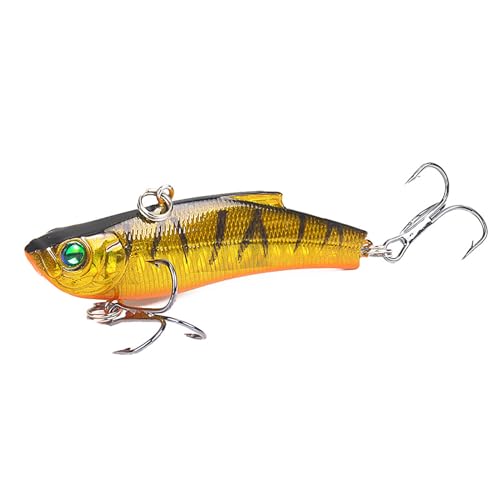 KAKASEA Angel-Jighaken Winter Eisangeln Köder Köder mit Haken Harte Köder Crankbait Angelzubehör KAKASEA Angel-Jighaken Winter Eisangeln Köder Köder mit Haken Harte Köder Crankbait Angelzubehör von KAKASEA