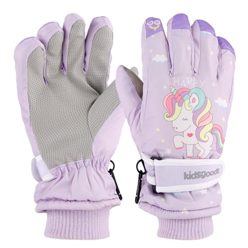 KAKU NANU Handschuhe Kinder Winter Fleece Skihandschuhe Wasserdicht Outdoor Snowboard Mädchen 6 7 8 9 10 Jahre Lila Schneehandschuhe Kinder Thermo Handschuhe KAKU NANU Handschuhe Kinder Winter Fleece Skihandschuhe Wasserdicht Outdoor Snowboard Mädchen 6 7 8 9 10 Jahre Lila Schneehandschuhe Kinder Thermo Handschuhe von KAKU NANU
